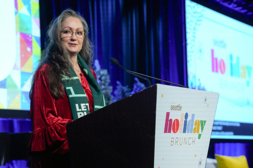 Tammy Canavan (Visit Seattle CEO), Visit Seattle Holiday Brunch 2025