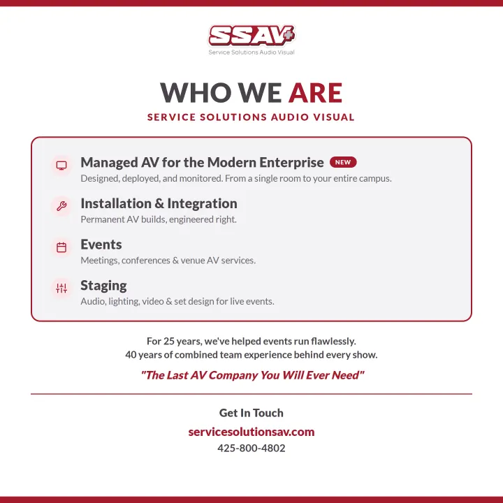 Service Solutions Audio Visual